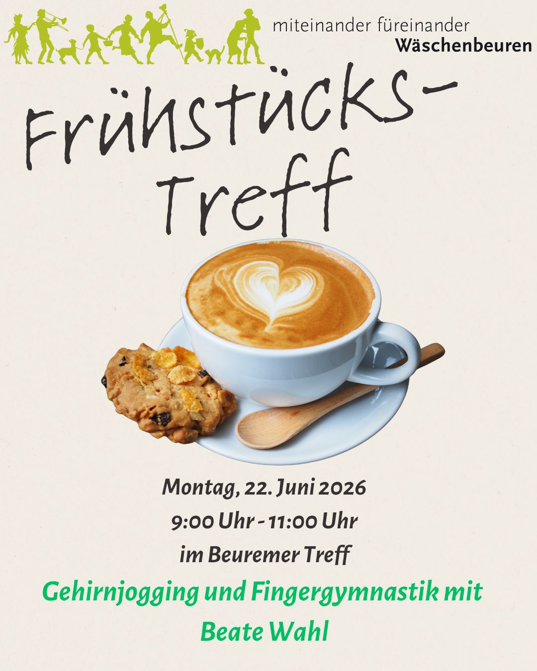 Ein Flyer für den Ein Flyer für den